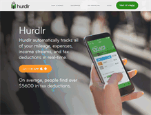 Tablet Screenshot of hurdlr.com